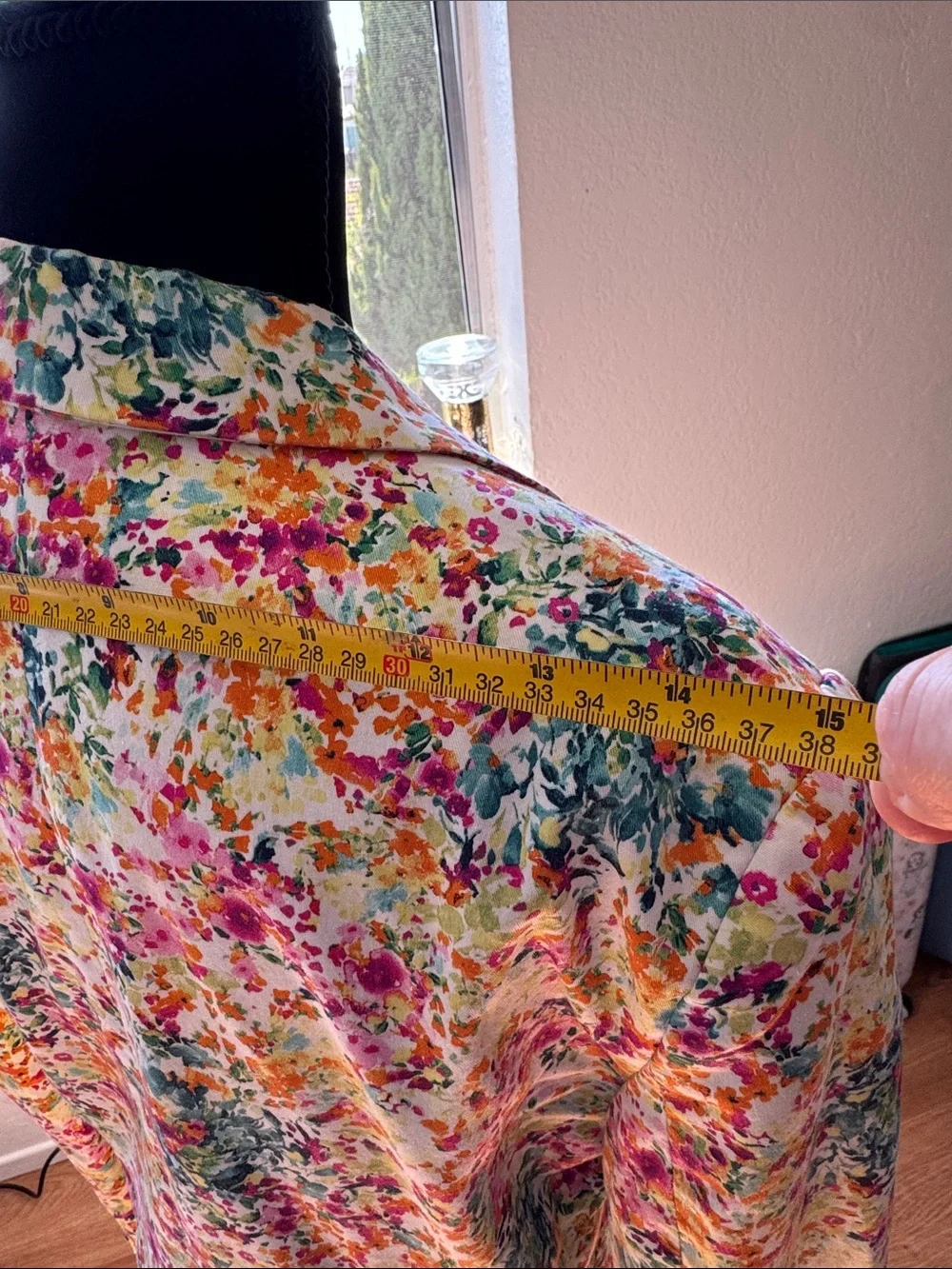 Zara Multicolor Floral Blazer in Pink, Green & Yellow - Picture 5 of 12